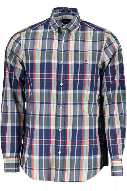 Gant Classic Green Button-Down Men's Shirt