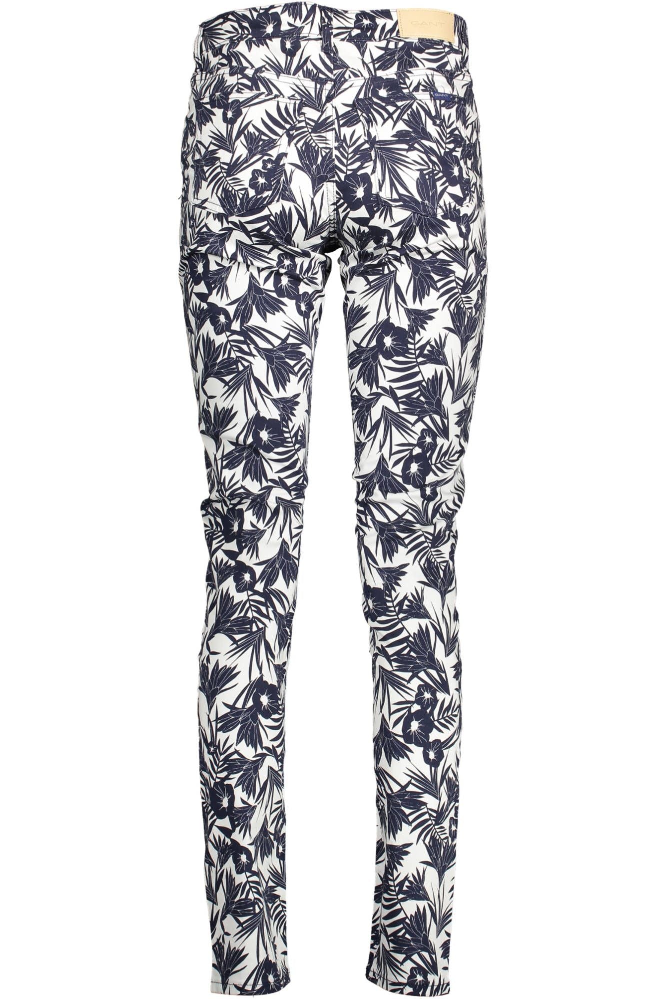 Gant Chic Slim-Fit Organic Cotton Trousers