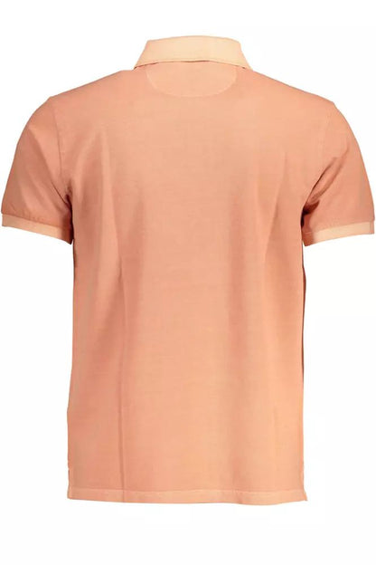 Gant Chic Pink Cotton Polo Shirt with Logo Detail