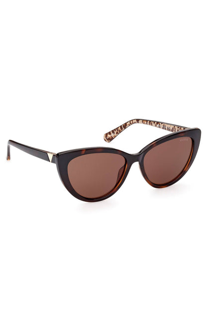 Guess Jeans Chic Teardrop Brown Lens Sunglasses