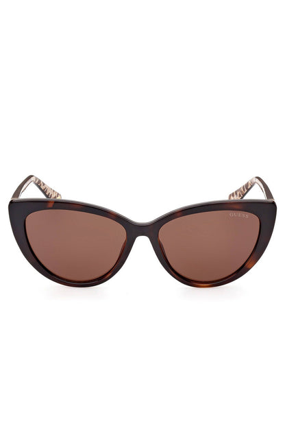 Guess Jeans Chic Teardrop Brown Lens Sunglasses