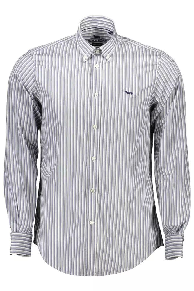 Harmont & Blaine Elegant Light Blue Cotton Shirt