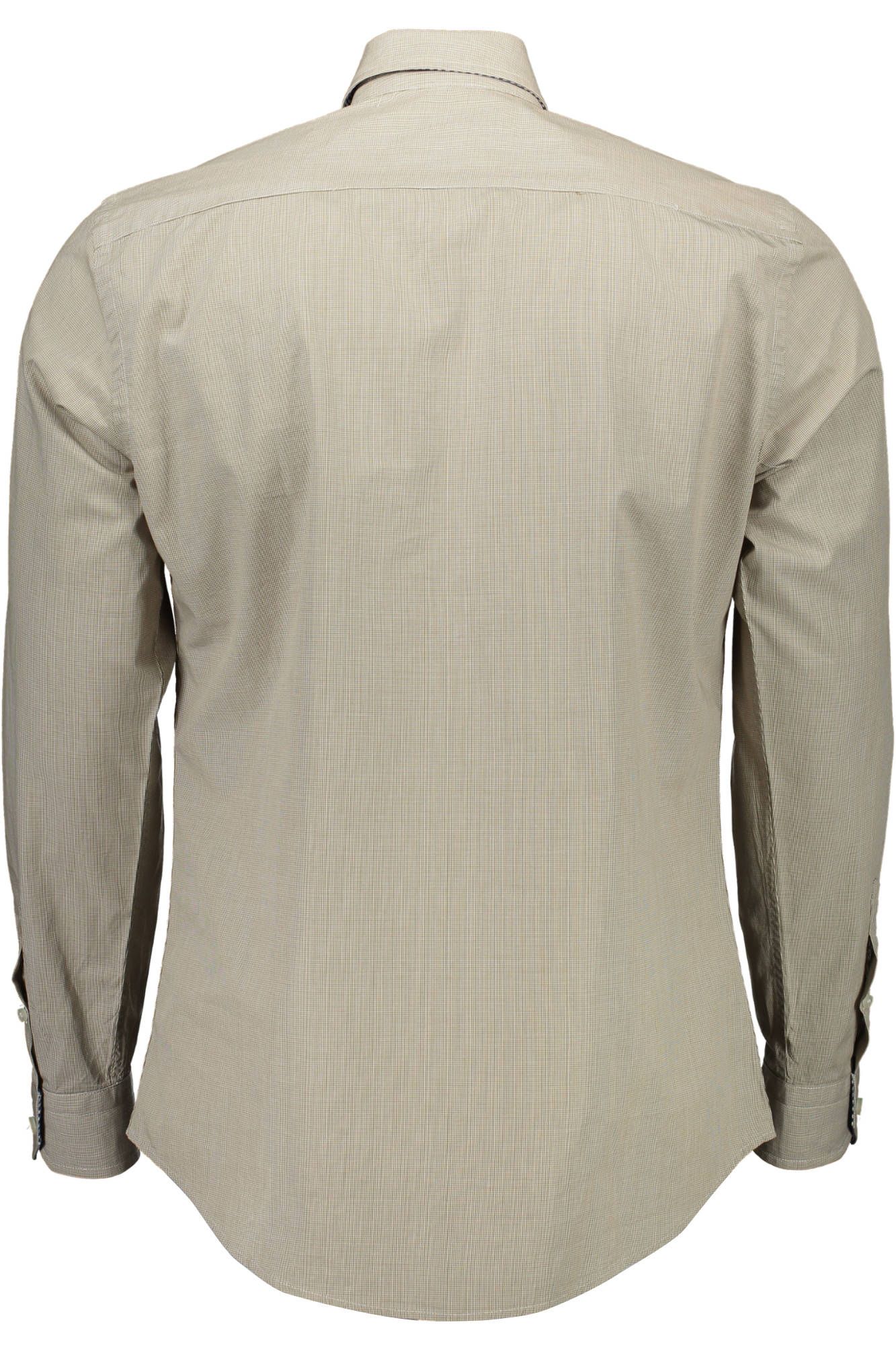 Harmont & Blaine Elegant Beige Narrow Fit Cotton Shirt