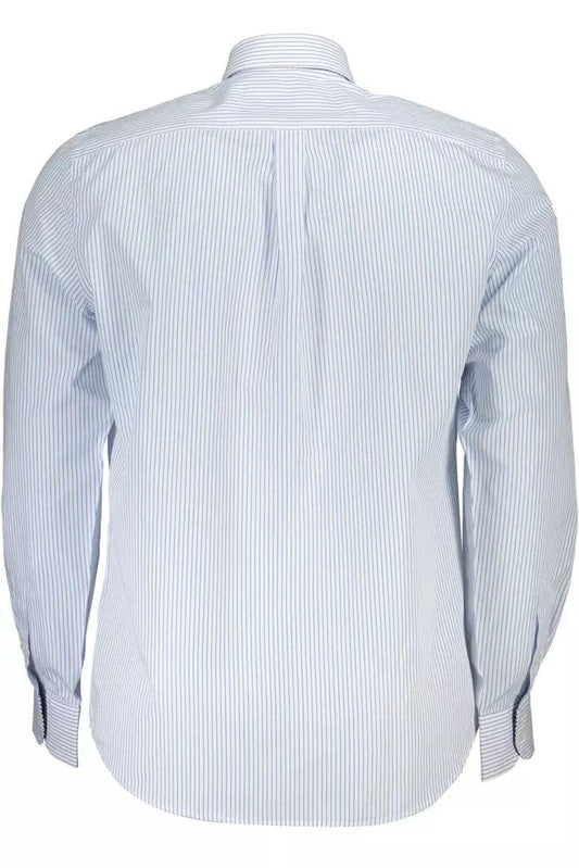 Harmont & Blaine Elegant White Cotton Button-Down Shirt