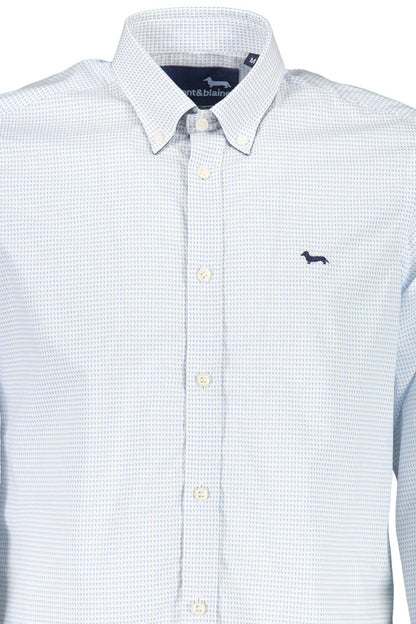 Harmont & Blaine Elegant White Cotton Long Sleeve Shirt