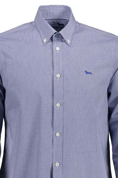 Harmont & Blaine Elegant Blue Long Sleeve Button-Down Shirt