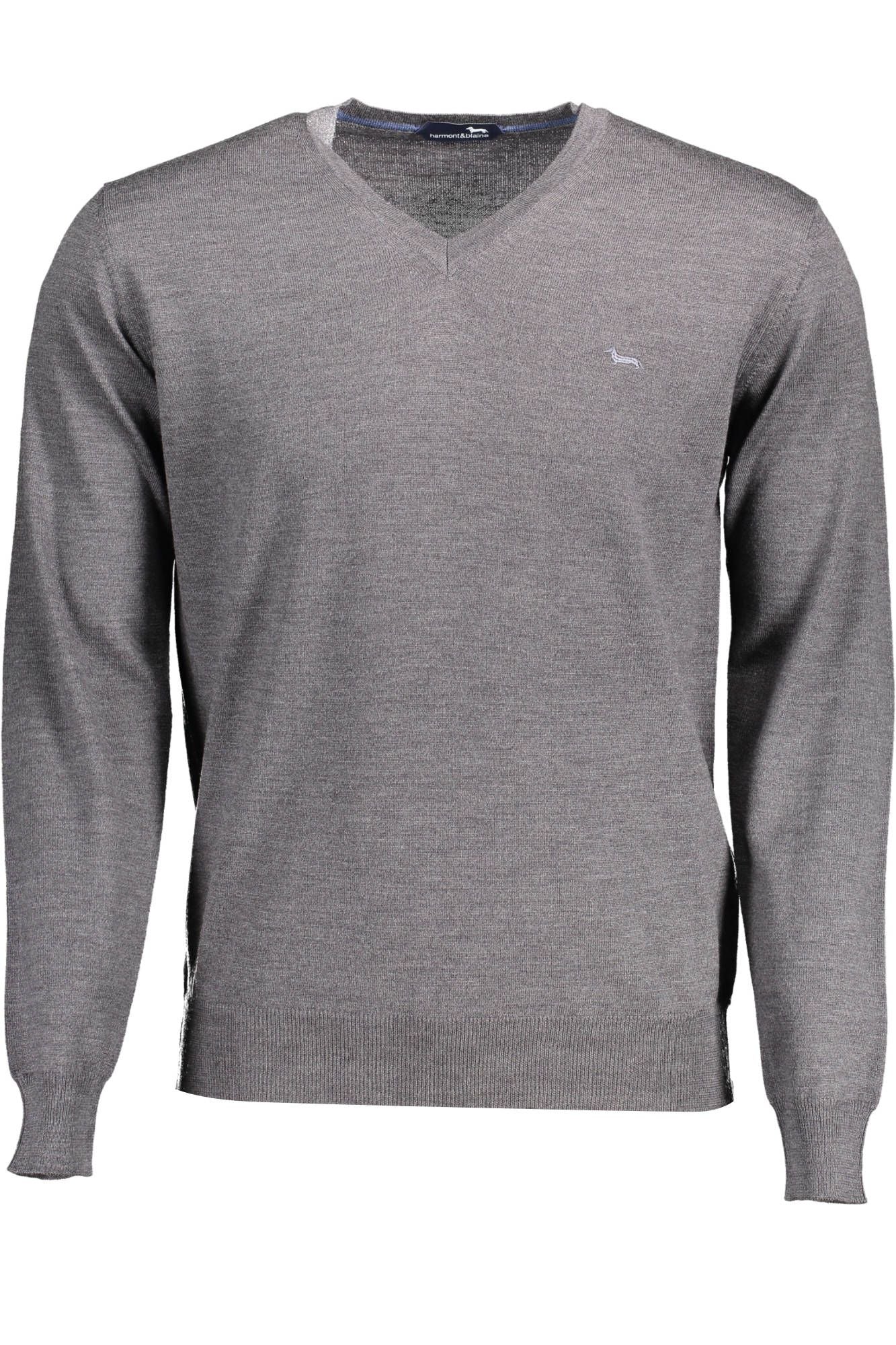 Harmont & Blaine Elegant V-Neck Wool Sweater