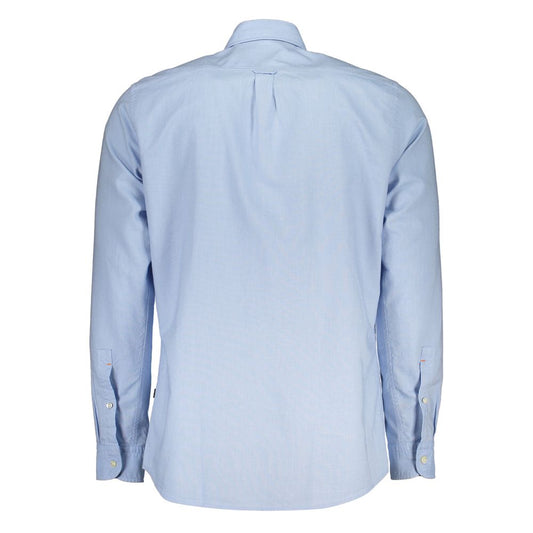 Hugo Boss Elegant Light Blue Button-Down Shirt