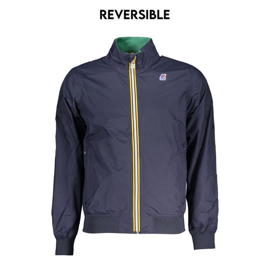 K-WAY Sleek Waterproof Sports Jacket with Contrast Details