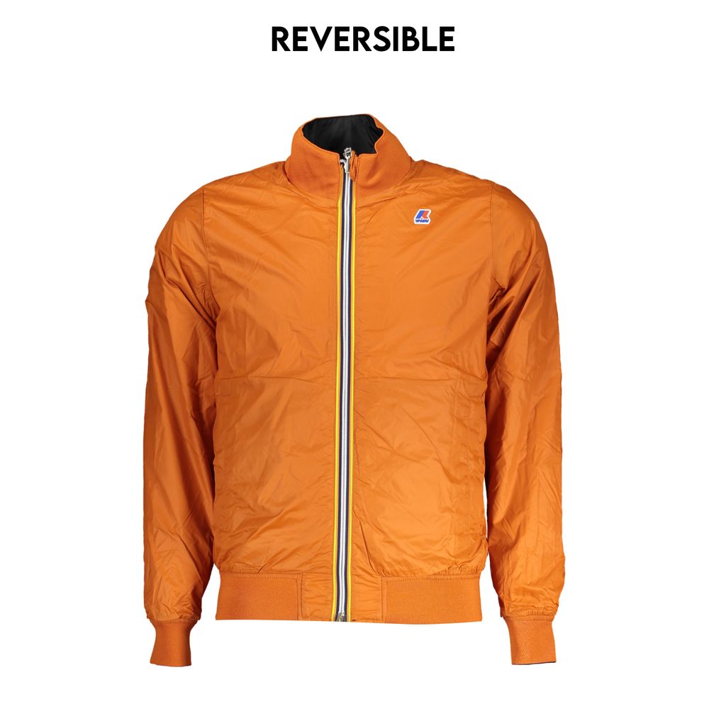 K-WAY Sleek Waterproof Sports Jacket with Contrast Details