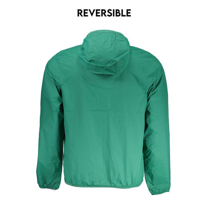 K-WAY Reversible Waterproof Hooded Jacket