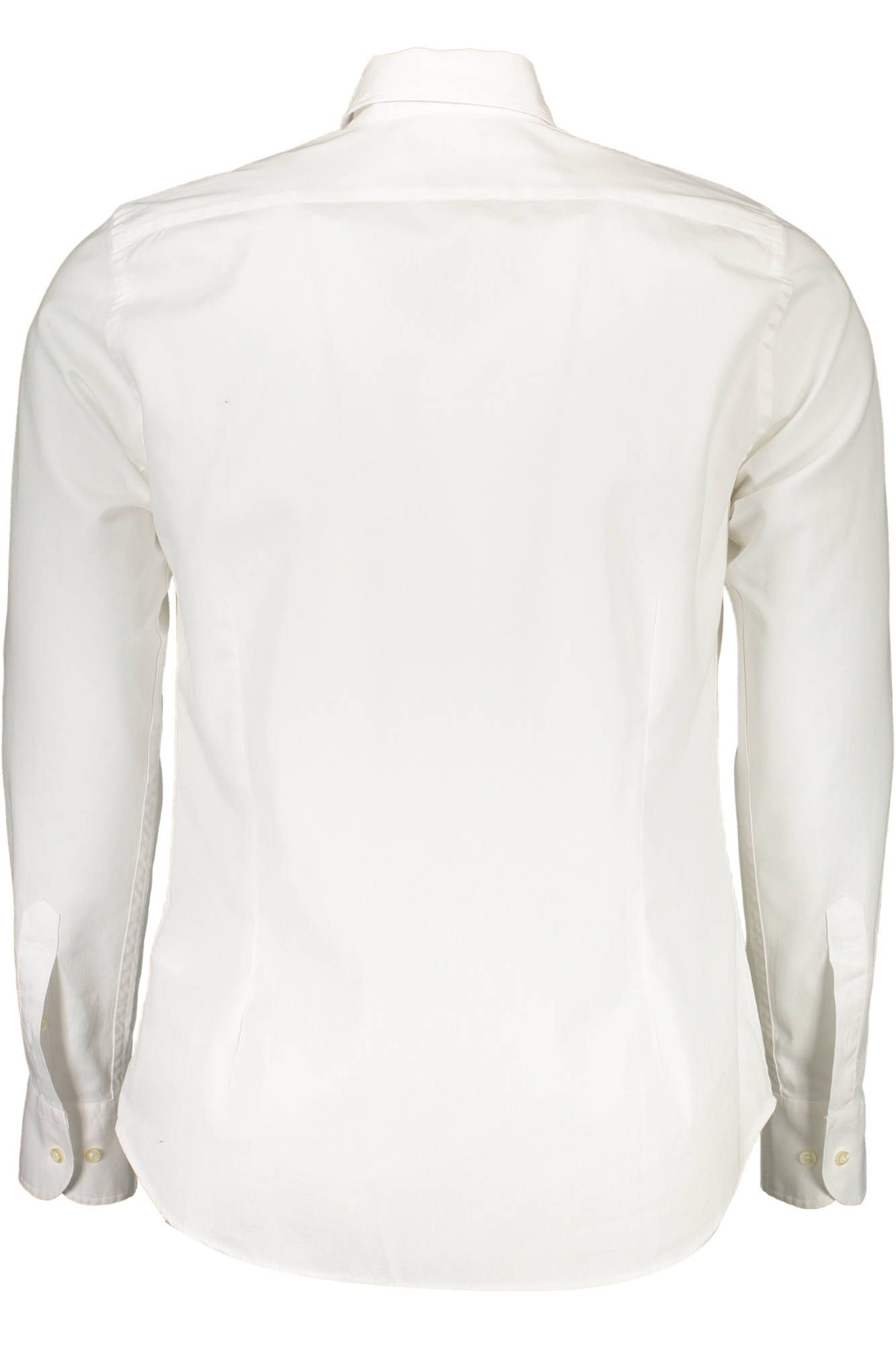 La Martina Slim Fit Embroidered White Shirt