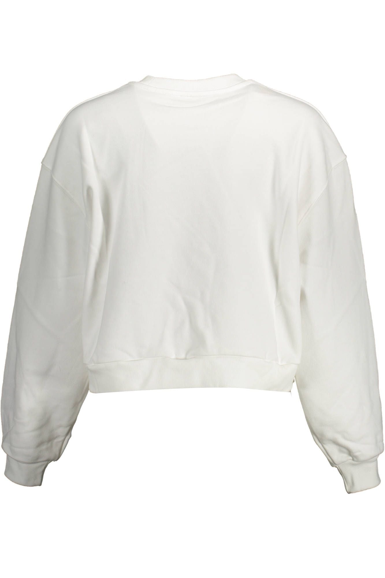 Levi's Chic White Cotton Round Neck Sweater