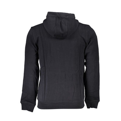 Napapijri Elegant Fleece Hooded Sweatshirt in Black