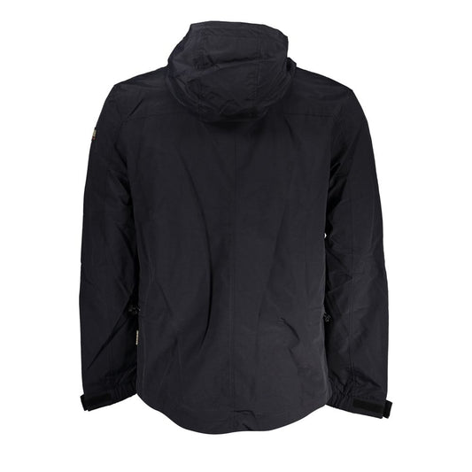 Napapijri Sporty Waterproof Hooded Jacket with Contrast Details