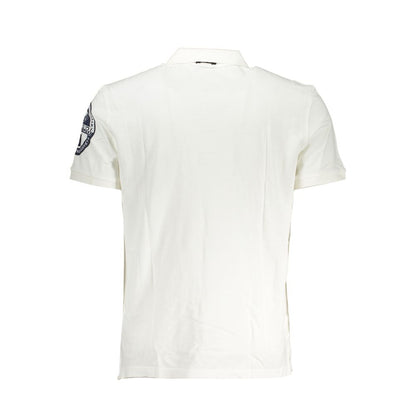Napapijri Elegant Short Sleeve Polo with Contrast Details