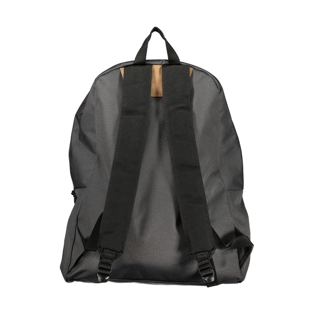 Napapijri Eco-Conscious Gray Adjustable Backpack