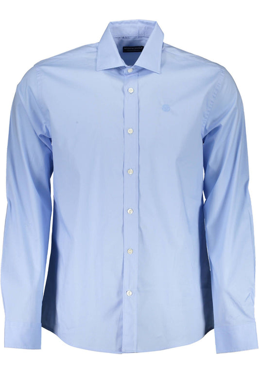 North Sails Elegant Light Blue Long Sleeve Shirt