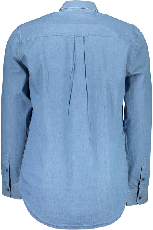 North Sails Elegant Light Blue Cotton Shirt for Men