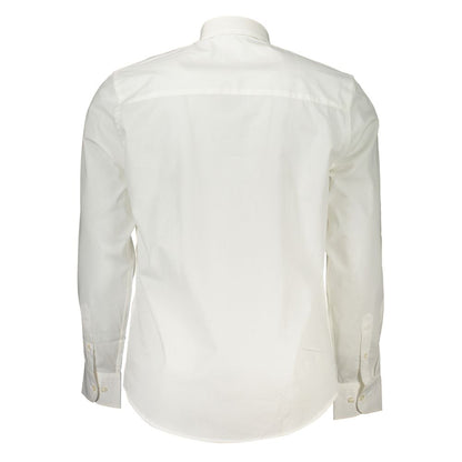 North Sails Elegant Long-Sleeved White Shirt - Regular Fit