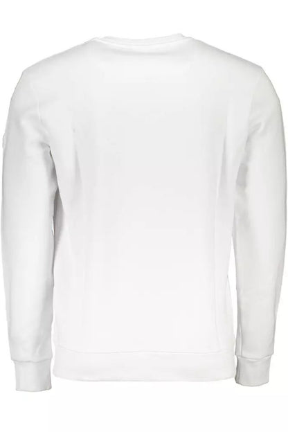 North Sails Elegant White Crew Neck Sweater