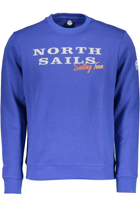 North Sails Ocean-Inspired Casual Blue Sweatshirt