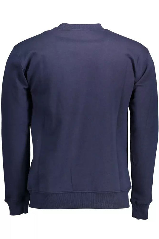 North Sails Blue Cotton Crew Neck Sweater