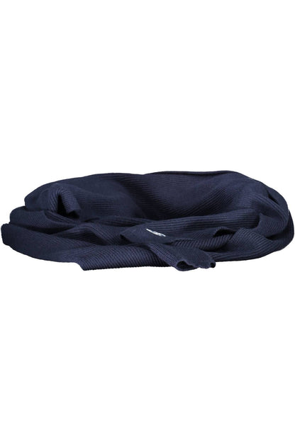 North Sails Elegant Blue Scarf with Distinctive Logo Detail