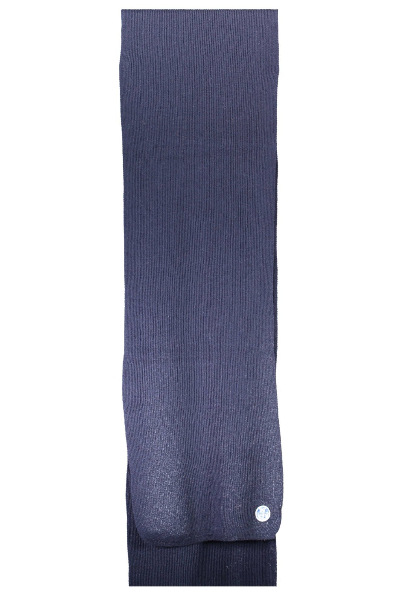 North Sails Elegant Blue Scarf with Distinctive Logo Detail