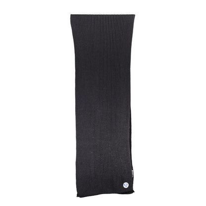 North Sails Eco-Chic Black Scarf with Designer Appliqué