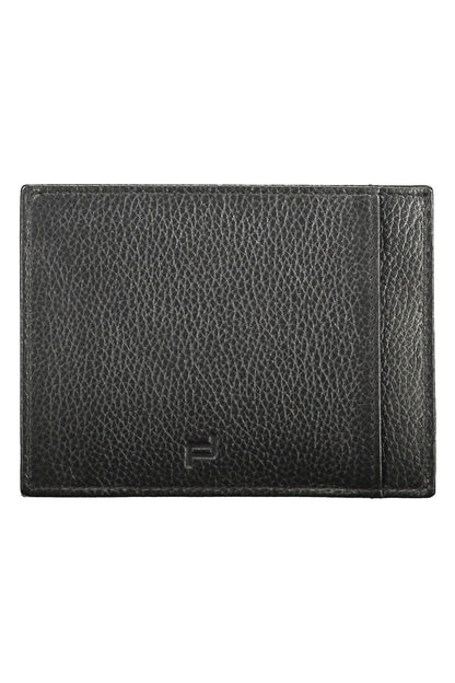 Porsche Design Sleek Leather Card Holder with RFID Blocker