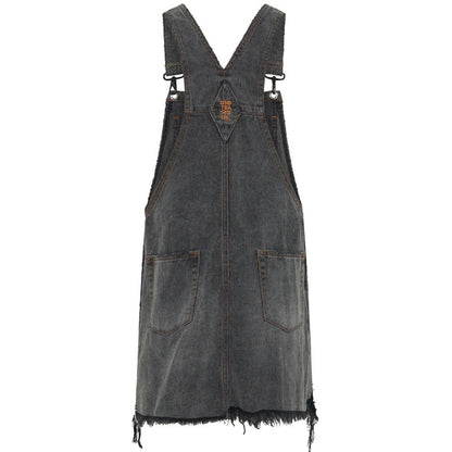 One Teaspoon Chic Denim Shoulder Pad Dress