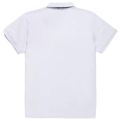 Refrigiwear Elegant White Cotton Pique Men's Polo