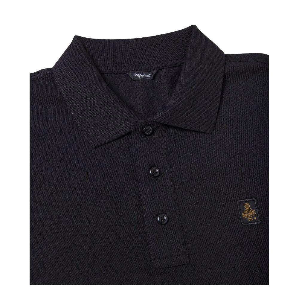 Refrigiwear Elegant Solid Color Cotton Polo Shirt