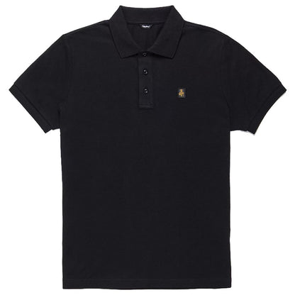 Refrigiwear Elegant Solid Color Cotton Polo Shirt