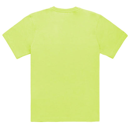 Refrigiwear Crisp Cotton Logo Tee in Vibrant Yellow