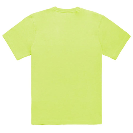 Refrigiwear Crisp Cotton Logo Tee in Vibrant Yellow