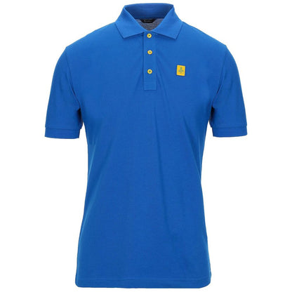 Refrigiwear Chic Cotton Pique Polo Shirt for Gentlemen