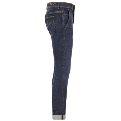 Dondup Sleek Skinny Fit Dark Blue Jeans