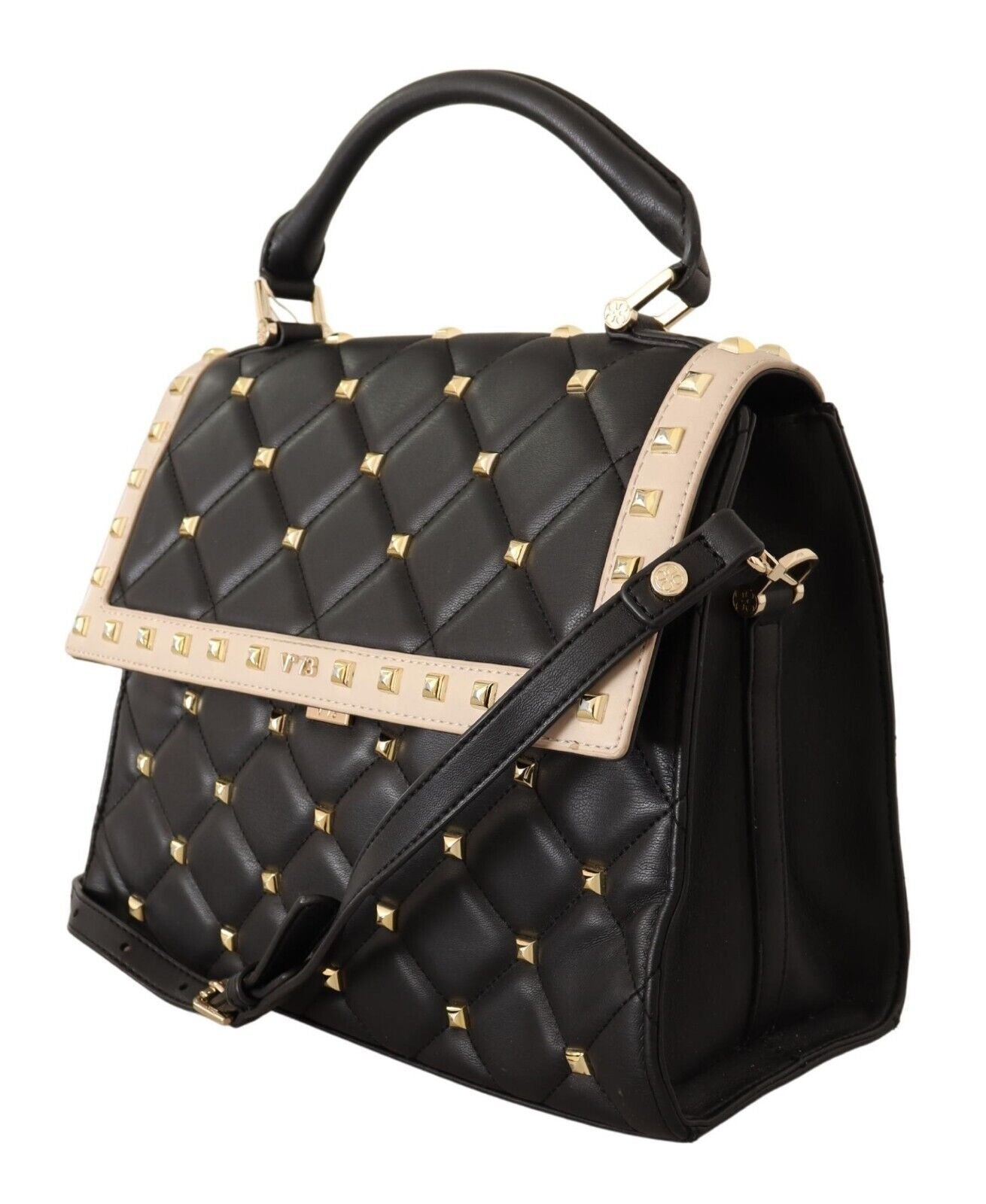 Elegant Studded Leather Crossbody Bag