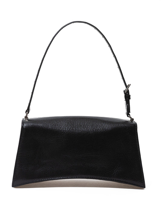 Balenciaga Elegant Black Mini Leather Shoulder Bag