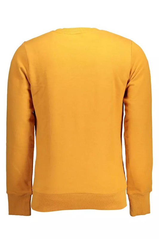 Superdry Autumn Orange Cotton-Blend Crewneck Sweater