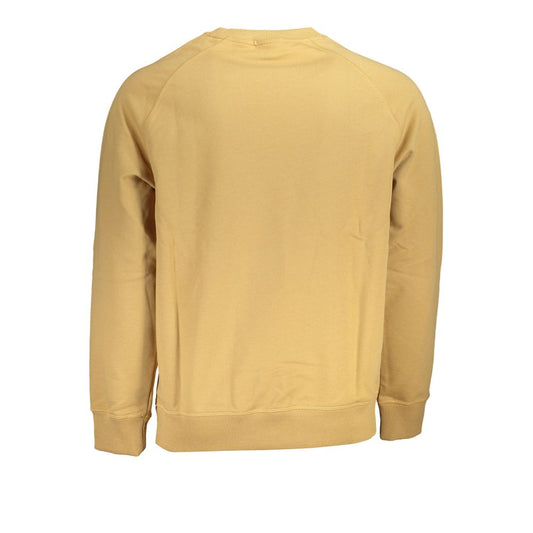 Timberland Beige Crew Neck Embroidered Sweatshirt