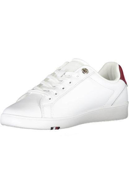 Tommy Hilfiger Eco Chic White Lace-Up Sneakers