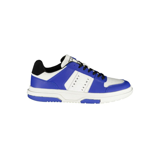 Tommy Hilfiger Elevate Your Style: Blue Lace-Up Sneakers