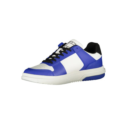 Tommy Hilfiger Elevate Your Style: Blue Lace-Up Sneakers