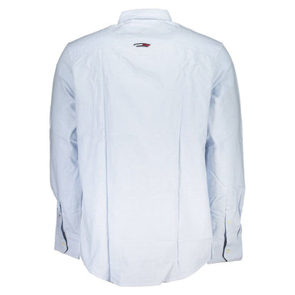 Tommy Hilfiger Elegant Italian Collar Long Sleeve Shirt