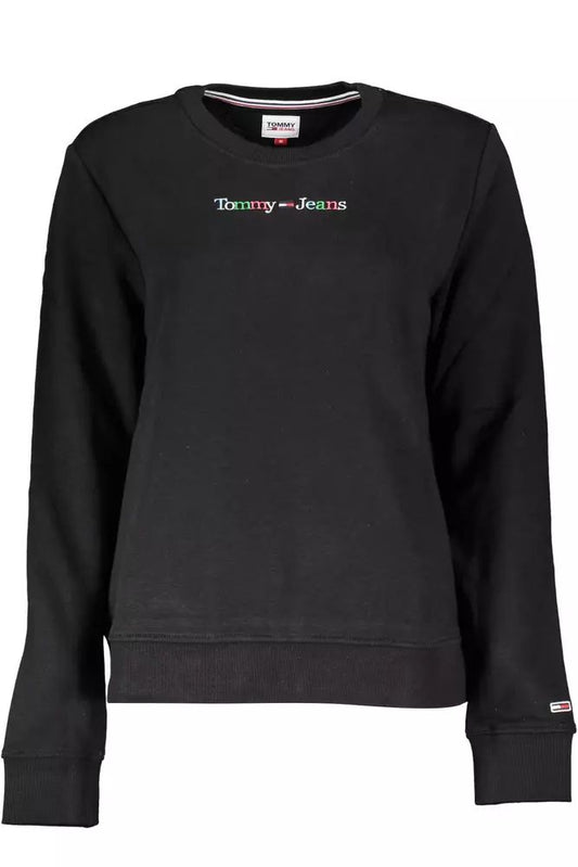 Tommy Hilfiger Elegant Long-Sleeved Embroidered Sweater