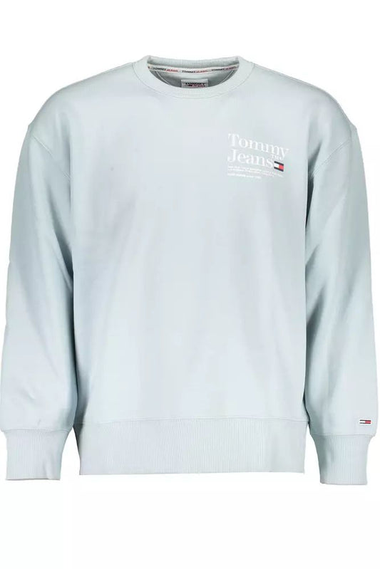 Tommy Hilfiger Chic Light Blue Organic Sweatshirt