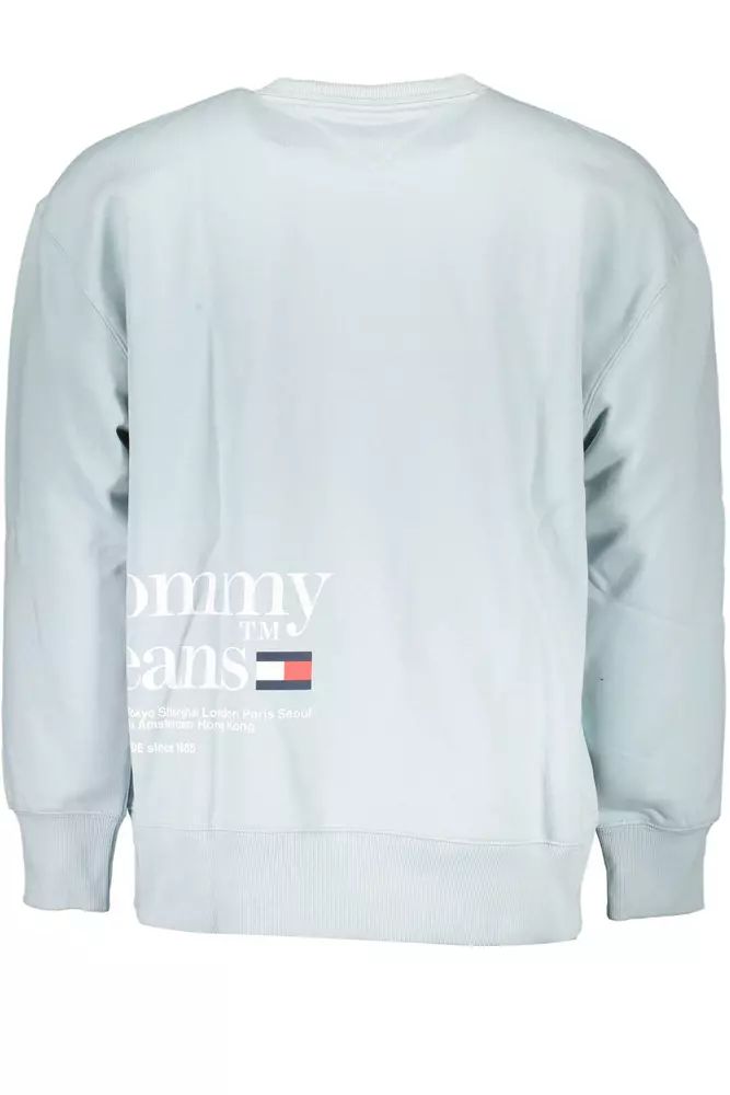 Tommy Hilfiger Chic Light Blue Organic Sweatshirt